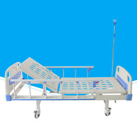 Struttura rivestita del letto di ospedale di rendimento elevato della polvere d'acciaio pratica manuale del letto