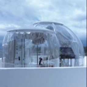 Tenda della cupola geodetica della bolla del PC di turismo per svago d'approvvigionamento