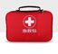 Borsa medica di emergenza di prevenzione del virus, corredo di emergenza di viaggio con la maschera di protezione/cuscinetto medici dell'alcool