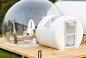 Tenda trasparente all'aperto gonfiabile riciclabile rotonda del diametro 15m della tenda della bolla