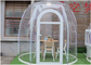 Tenda panoramica della cupola geodetica della bolla del PC per il parco ecologico