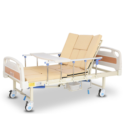 Letto di ospedale manuale regolabile di cura indietro che alza i letti di stile dell'ospedale